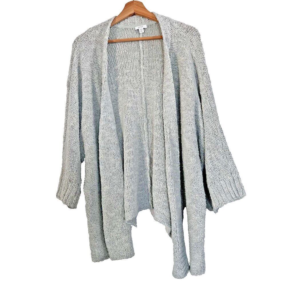J. Jill Gray Open-Front Cardigan